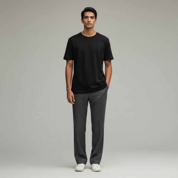 Round Neck Regular Fit Cotton T-Shirt
