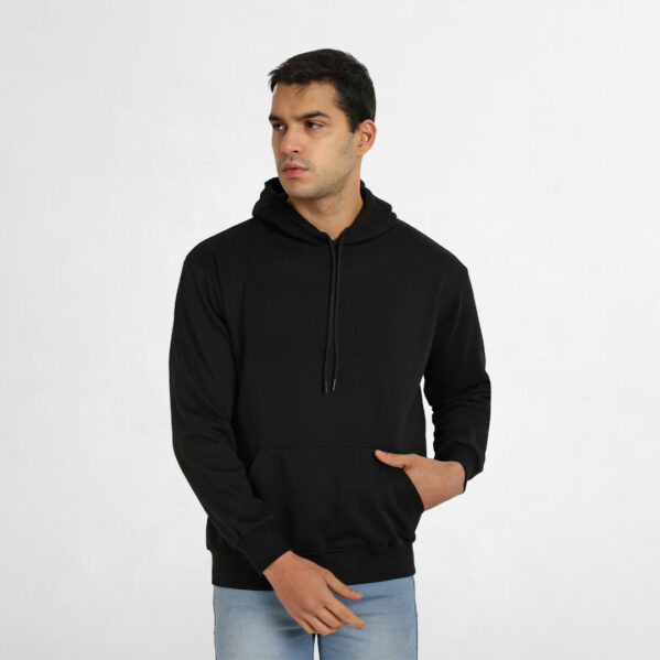 Regular Fit Mens Hooded Sweatshirt