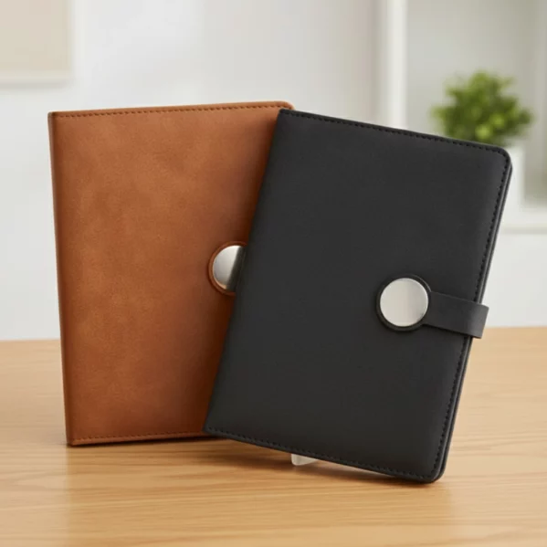 Round Flap Non-Dated A5 Notebook  192 Pages